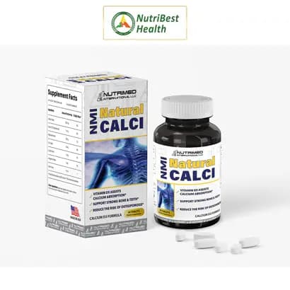 Thực phẩm bảo vệ sức khỏe NMI Natural Calci
