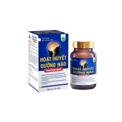 TPBVSK HOẠT HUYẾT DƯỠNG NÃO TRƯỜNG SINH HỘP 30V